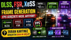 Upscaling ve Frame Generation FPS’i Nasıl Artırıyor?